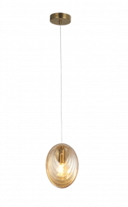 Подвес 40498/1HQ BRASS латунь 1х60W E14 h1200, SJNG23