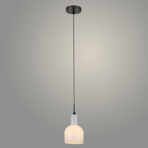 Подвес 74569/1HQ WT+PB белый/жемчужно-черный 1х40W E14 h800, GNV23