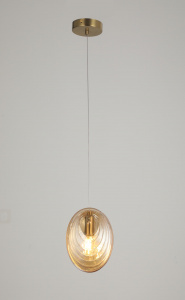Подвес 40498/1HQ BRASS латунь 1х60W E14 h1200, SJNG23