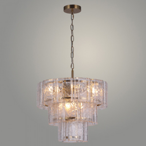 Люстра MDGL294/8 BRASS латунь 8х60W E14 d600 h800, SJNG23