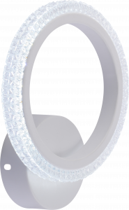 Бра DK6333A/1 WT белый 16W LED 3000K-6000K d215, HN24