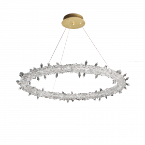 Люстра TGDXD8318/800 FGD золото/прозрачный 45W LED 4000K d800 crst, XUAN22