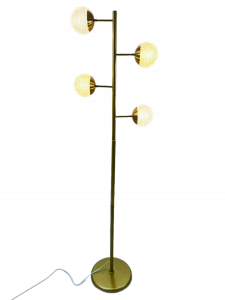 Торшер T2162 GD золото 4x5W LED h1550, BTH23