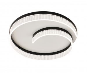 Люстра 3160/500 BK черный 2х33W LED 3000K-6000К d500 ПДУ диммер, 24