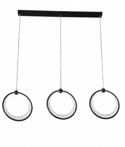Подвес K38814/3HT BK черный 84W LED 3000K-4500K-6000K d800 h1000, 24