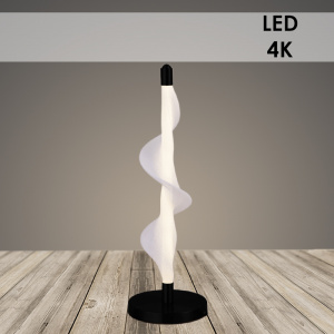 Настольная лампа K38707/1T A BK+WT черный/белый 14W LED 4000K h640, 24