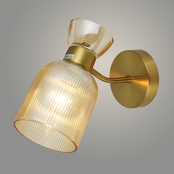 Бра 07395/1W COP медь 1x40W E14 h210, 24