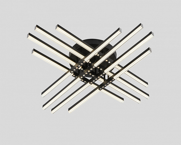 Люстра C9038/8 BK черный 9W+4x2W+9W+4x5W LED 3000-6000K ПДУ(ИК) диммер d760 h140, 24