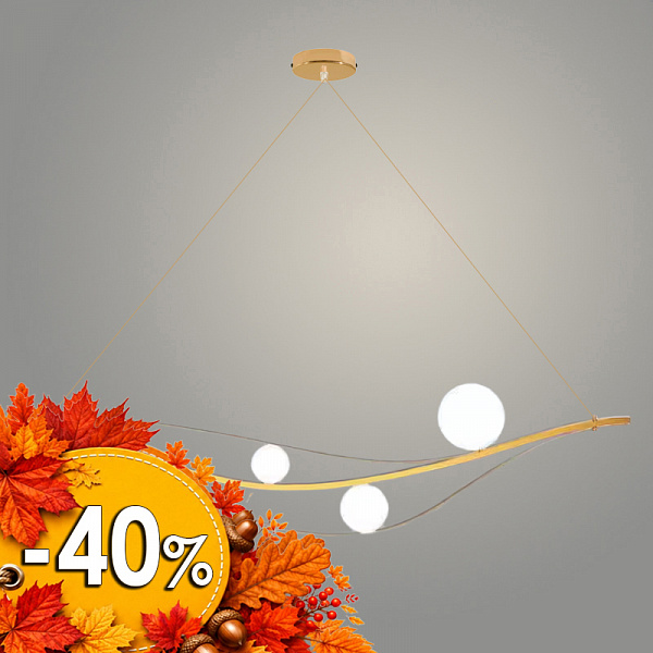 Люстра 23090010/4 FGD золото 4х40W G9 d1000, XLD23