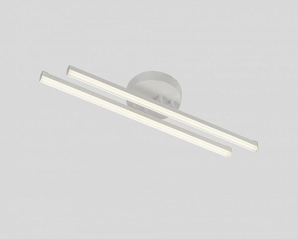 Люстра C9028/2 WH белый 2x10W LED 3000-6000K d615 h100, 24